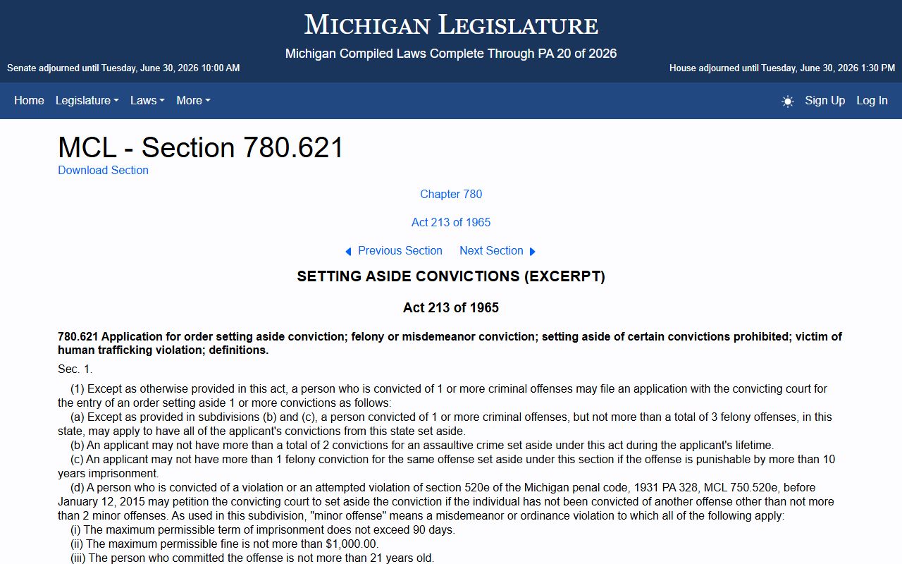 Ingham County criminal court records
