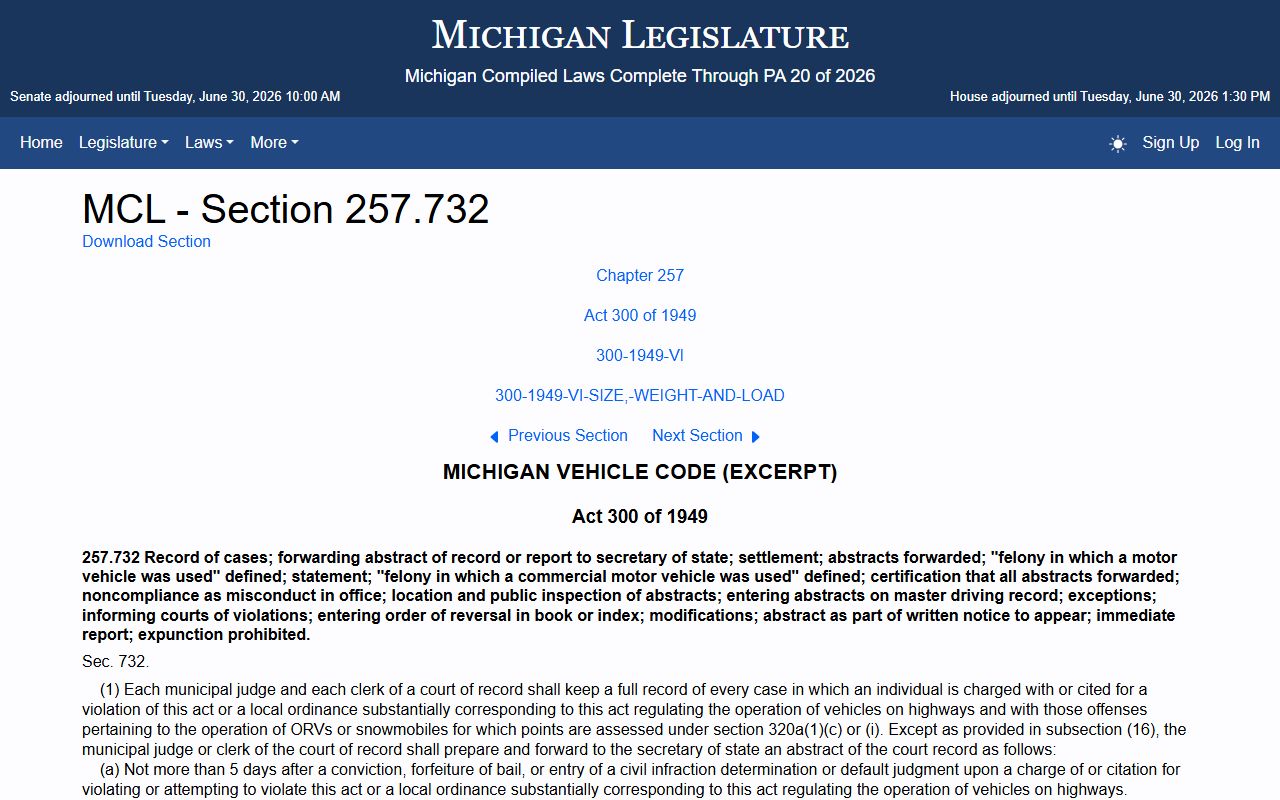 Ingham County traffic court records