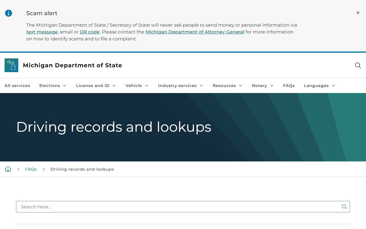 Ingham County traffic court records